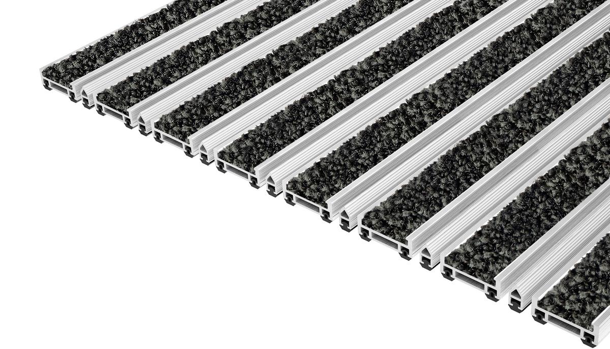 Entrance Mat Top Clean Stabil 12 Pulse Insert And Scraper Bar
