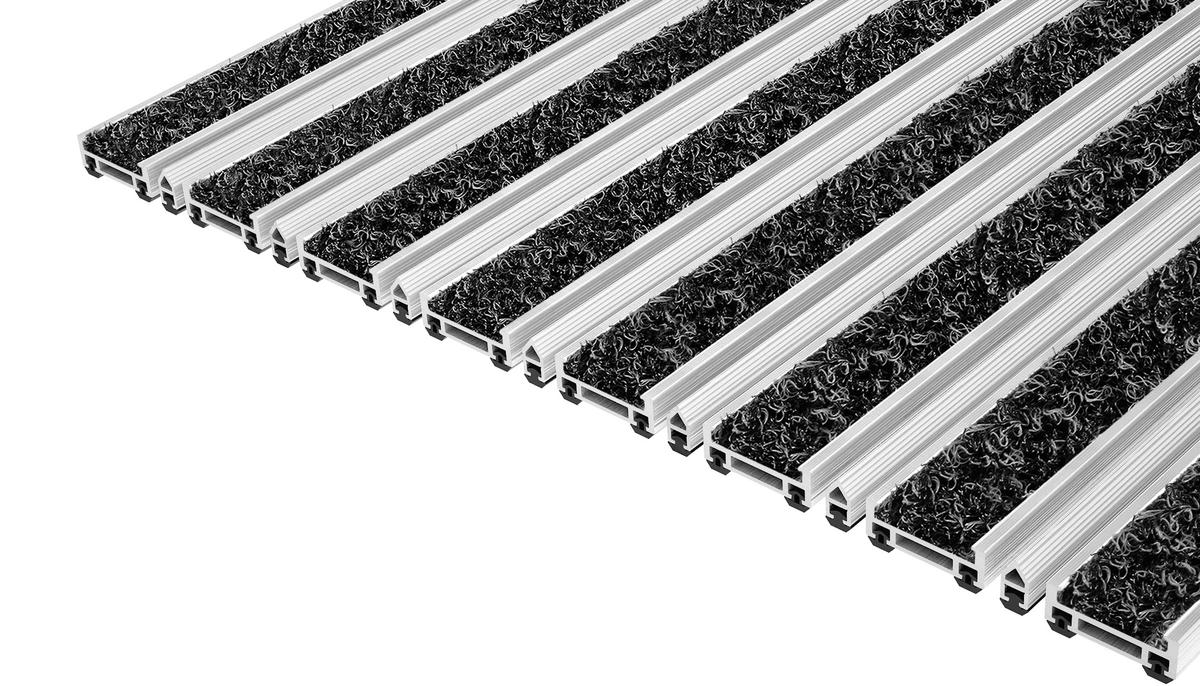 Entrance Mat Top Clean Stabil 12 Wave Insert And Scraper Bar
