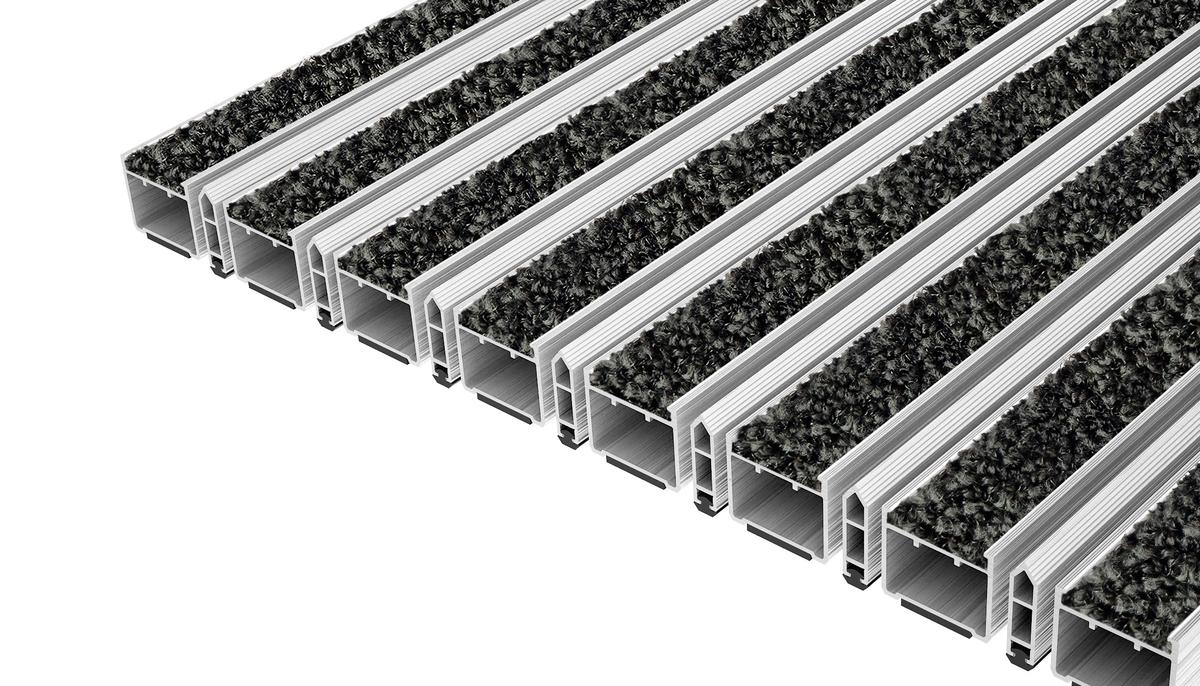 Entrance Mat Top Clean Classic 27 Pulse Pulse Insert And Scraper Bar