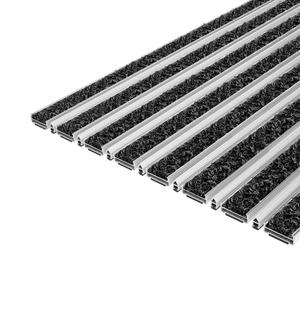 Entrance Mat Top Clean Classic 10 Wave Insert And Scraper Bar