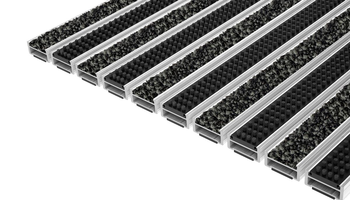 Entrance Mat Top Clean Robust 17 Pulse Insert And Cassette Brush