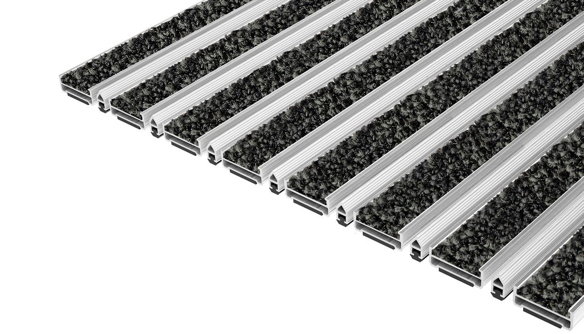Entrance Mat Top Clean Classic 10 Pulse Pulse Insert And Scraper Bar